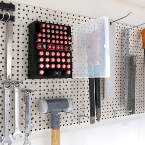 ANSMANN Boîte de rangement pour batteries, pour 48 batteries