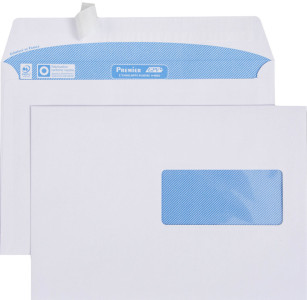 GPV Enveloppes Premier Numérique, 162 x 229 mm, à fenêtre