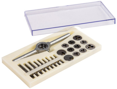 BRÜDER MANNESMANN Kit de tarauds HSS, 31 pièces