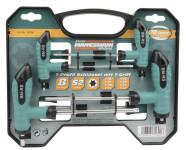 BRÜDER MANNESMANN Kit de clés Torx, 8 pièces BRÜDER MANNESMANN Kit de clés Torx, 8 pièces