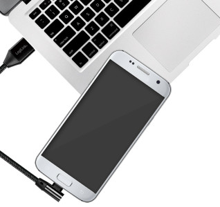 LogiLink Câble USB 2.0, USB-A - Micro USB, 1,0 m, noir