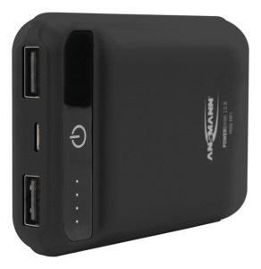 ANSMANN mobile batterie de rechange Power Bank 8,10 mini, noir
