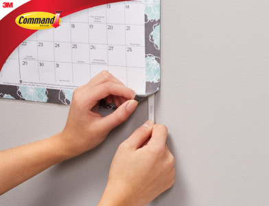 3M Command Attaches posters, taille: S, blanc