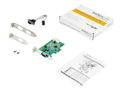 Startech : 2PORT RS232 SERIAL PORT PCI EXPRESS card - 16950 UART