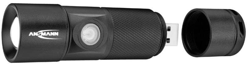 ANSMANN Lampe de poche LED Future T350FR, rechargeable