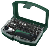 BRÜDER MANNESMANN Jeu d'embouts 32 pièces, malette plastique BRÜDER MANNESMANN Jeu d'embouts 32 pièces, malette plastique