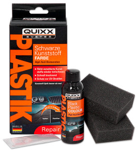 QUIXX Peinture pour plastique, noir