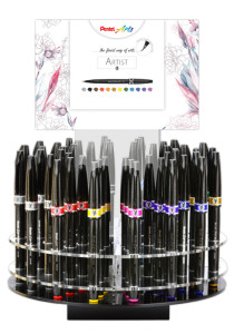 Pentel Pinselstift Sign Pen Artist, 48er Display