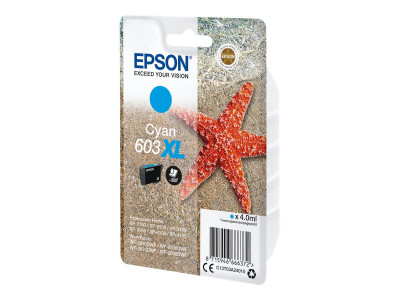 Epson : SINGLEpack CYAN 603XL encre