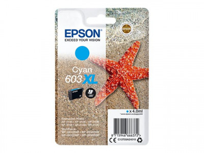 Epson : SINGLEpack CYAN 603XL encre