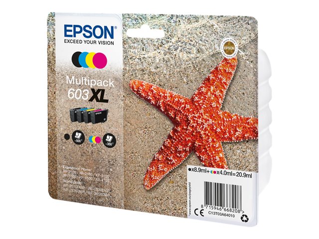 Epson : MULTIpack 4-COLOURS 603XL encre