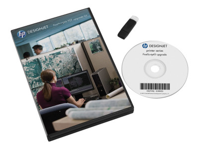 HP : DESIGNJET POSTSCRIPT PDF upgrade kit