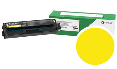 Lexmark C332HY0 Toner Jaune 2500 pages haute capacité LRP