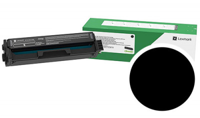 Lexmark C332HK0 Toner Noir 3000 pages haute capacité LRP