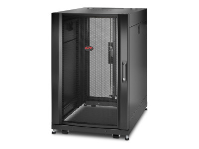 APC : NETSHELTER SX 18U SRVR RACK ENC 600X900MM W/ SIDES BLK