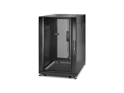 APC : NETSHELTER SX 18U SRVR RACK ENC 600X900MM W/ SIDES BLK