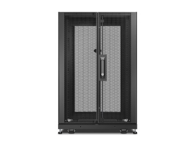 APC : NETSHELTER SX 18U SRVR RACK ENC 600X900MM W/ SIDES BLK