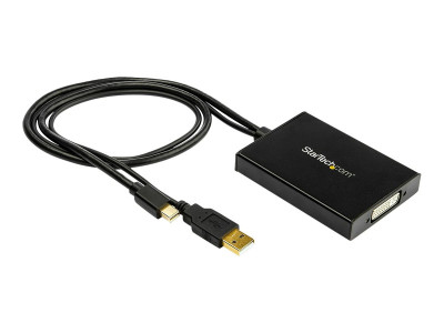 Startech : MINI DP TO DUALLINK DVI ADAPTER DUAL-LINK CONNECTION-USB POWERED