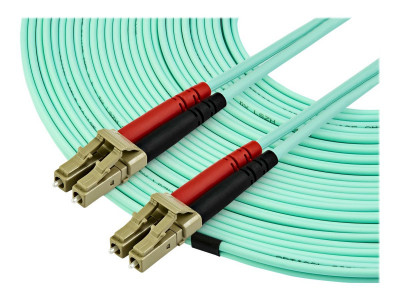 Startech : 15M OM3 FIBER OPTIC PATCH CORD - AQUA - LC/LC - 50/125 - 10GB