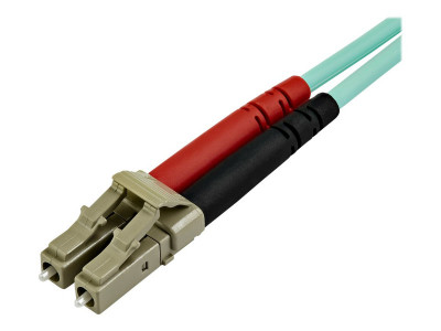 Startech : 15M OM3 FIBER OPTIC PATCH CORD - AQUA - LC/LC - 50/125 - 10GB