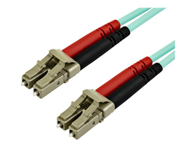 Startech : 15M OM3 FIBER OPTIC PATCH CORD - AQUA - LC/LC - 50/125 - 10GB