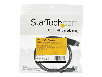 Startech : 3.3 USB-C TO DP ADAPTER cable 8K - HBR3 DISPLAYPORT ADAPTER