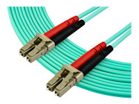Startech : 7M OM4 FIBER OPTIC PATCH CORD AQUA - LC/LC - 50/125 - 40/100GB
