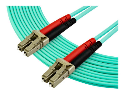 Startech : 7M OM4 FIBER OPTIC PATCH CORD AQUA - LC/LC - 50/125 - 40/100GB
