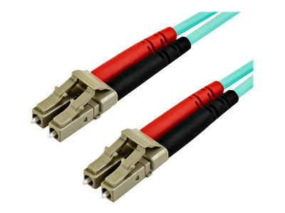 Startech : 7M OM4 FIBER OPTIC PATCH CORD AQUA - LC/LC - 50/125 - 40/100GB