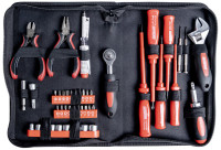 BRÜDER MANNESMANN Kit d'outils pour électronique, 45 pièces BRÜDER MANNESMANN Kit d'outils pour électronique, 45 pièces