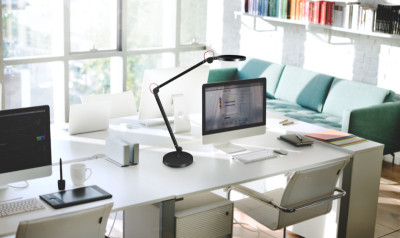 CEP Lampe de table LED GEANT, noir
