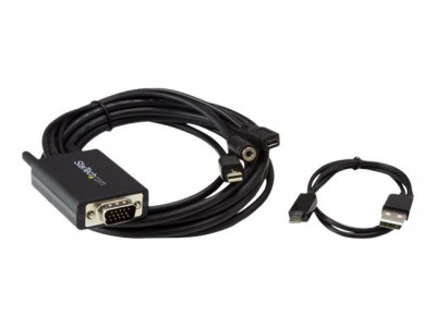 Startech : 3M MDP TO VGA VIDEO ADAPTER cable avec AUDIO - 10FT