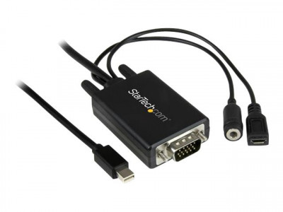 Startech : 3M MDP TO VGA VIDEO ADAPTER cable avec AUDIO - 10FT