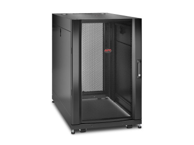 APC : NETSHELTER SX 18U SRVR RACK ENC 600X1070MM W/ SIDES BLK