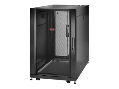 APC : NETSHELTER SX 18U SRVR RACK ENC 600X1070MM W/ SIDES BLK