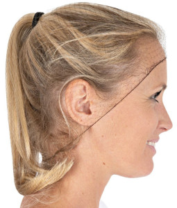 mensch Résille HYGOSTAR, nylon, blanc