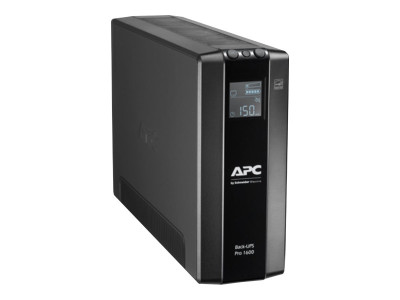 APC : BACK UPS PRO BR 1600VA 8 OUTLETS AVR LCD interface BACK U