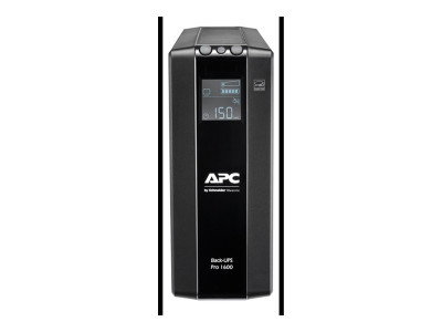 APC : BACK UPS PRO BR 1600VA 8 OUTLETS AVR LCD interface BACK U