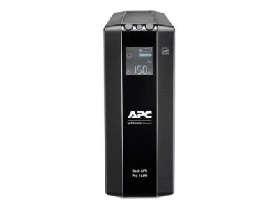 APC : BACK UPS PRO BR 1600VA 8 OUTLETS AVR LCD interface BACK U