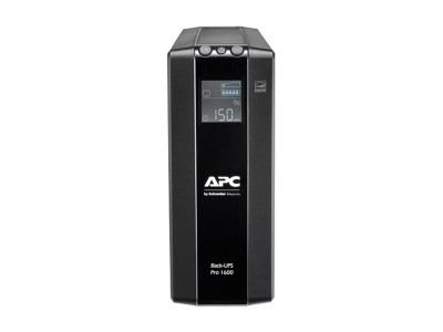 APC : BACK UPS PRO BR 1600VA 8 OUTLETS AVR LCD interface BACK U