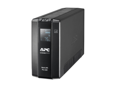 APC : BACK UPS PRO BR 650VA 6 OUTLETS AVR LCD interface BACK UPS PRO B