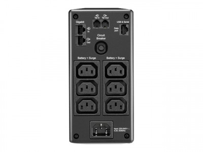 APC : BACK UPS PRO BR 650VA 6 OUTLETS AVR LCD interface BACK UPS PRO B