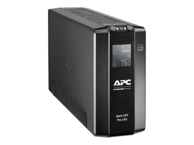 APC : BACK UPS PRO BR 650VA 6 OUTLETS AVR LCD interface BACK UPS PRO B