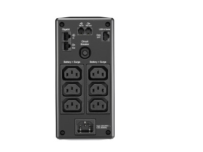 APC : BACK UPS PRO BR 650VA 6 OUTLETS AVR LCD interface BACK UPS PRO B