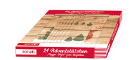 ROTH Calendrier de l'Avent 24 Adventstütchen 