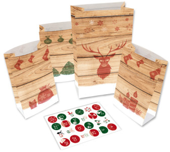 ROTH Calendrier de l'Avent 24 Adventstütchen 