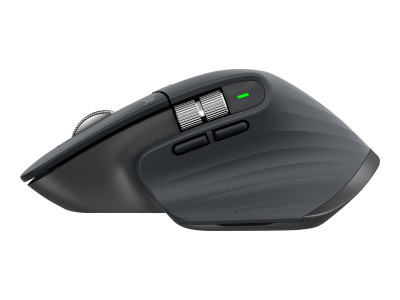 Logitech : MX MASTER 3 ADVA. WRLS MOUSE GRAPH 2.4GHZ/BT N/A EMEA MR0077