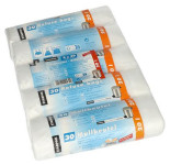 PAPSTAR Sac poubelle HDPE à liens coulissants, 60 litres PAPSTAR Sac poubelle HDPE à liens coulissants, 60 litres