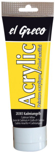 KREUL Peinture acrylique el Greco, tube 75 ml, sinople clair