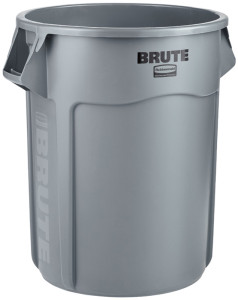 Rubbermaid conteneur BRUTE 208,2 litres, en PP, gris